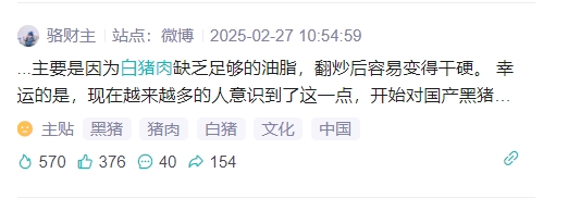 聚宝盆 找回消失的猪肉香